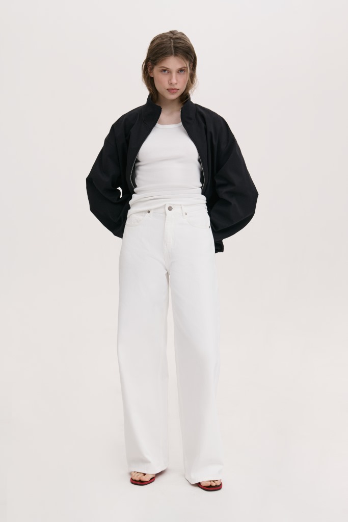 ДЖИНСИ РОЗСЛАБЛЕНОГО КРОЮ ПАЛАЦЦО 25 зображення 4